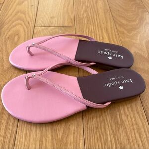 Kate Spade Pink and Brown Sandals